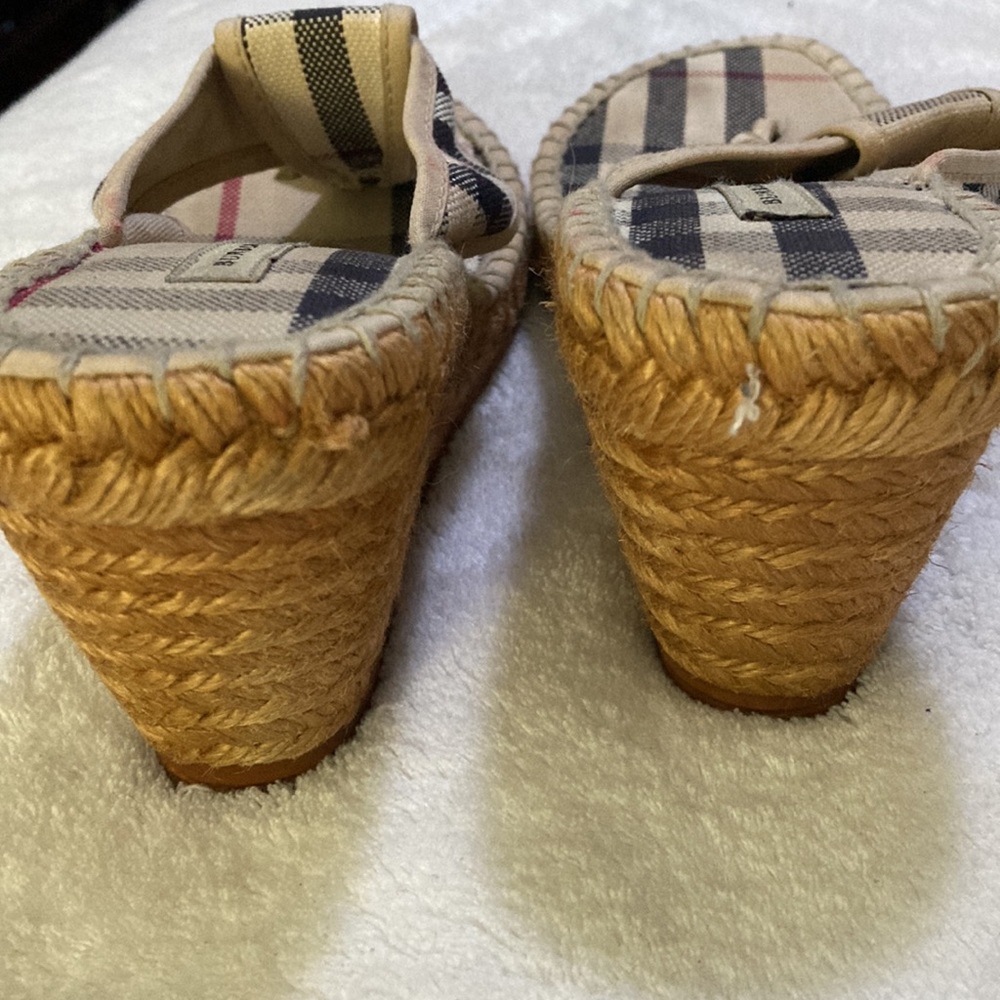 Burberry wedge Sandals - Picture 12 of 16
